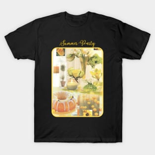 Summer Party Collage T-Shirt